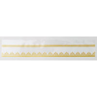 福重 フィルムシート ケーキフィルム 王冠(金) 55巾 バラ出荷 CF-28 1袋(1000個)（直送品）