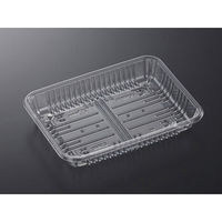 中央化学 透明トレー CSR・N20-15F O 183210 1袋(100個)（直送品）