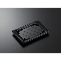 中央化学 刺身容器 CF 宴角 8-2 黒-BK 身 167569 1袋(50個)（直送品）