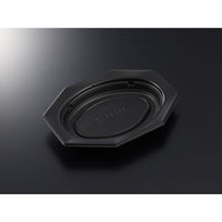 中央化学 軽食容器 TA オクタル 23-17 BK 身 15966 1袋(50個)（直送品）