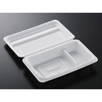 中央化学 弁当容器 街並折 K22-14 S1 (L) 16675 1袋(50個)（直送品）