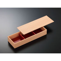 中央化学 折箱 夢御膳 紙ヒノキ 3色 共蓋付 352864 1ケース(160個(10個×16))（直送品）