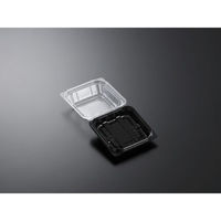 中央化学 フードパック パノラックV 12-12 黒 143990 1袋(50個)（直送品）