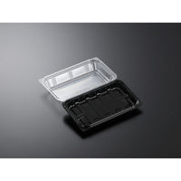 中央化学 フードパック パノラックV 20-12 黒 143610 1ケース(900個(50個×（直送品）