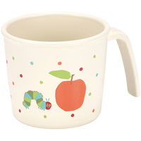 スケーター 抗菌電子レンジ・食洗機対応ハンドル付コップ 【はらぺこあおむし】 627378-XP21AG 1個