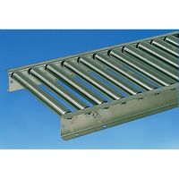 (株)メイキコウ ローラコンベヤ(軽荷重用) 防錆タイプ(ステンレスローラ) SLY42RーJS SLY42RーJSーW500ーP50ーL1（直送品）