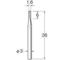 日本精密機械工作 チタンアルミナ超硬カッター K8005 1本（直送品）