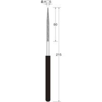 日本精密機械工作 ダイヤモンドヤスリ X0205 1本（直送品）