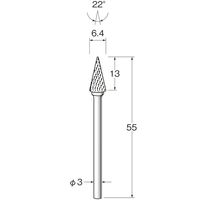 日本精密機械工作 チタンアルミナ超硬カッター K8017 1本（直送品）