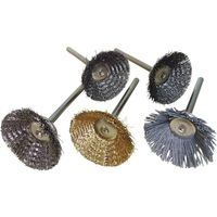 日本精密機械工作 軸付きブラシセット B0052 1セット（直送品）