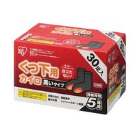 ユニット 【防寒対策】くつ下用カイロ 黒いタイプ(30足入) WT-236 1箱（直送品）