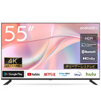 WIS 55型 4K HDR対応チューナーレススマートテレビ AI-S55K 1台（直送品）