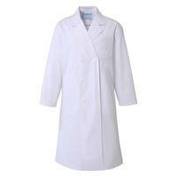 アプロンアパレル レディス診察衣ダブル型長袖(ホワイト)3Lサイズ 125-30AP-3L 1枚（直送品）