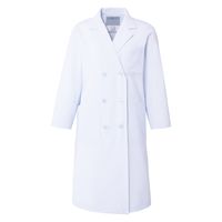 アプロンアパレル レディス診察衣ダブル(ホワイト)3Lサイズ 265-70AP-3L 1枚（直送品）