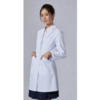 アプロンアパレル レディス診察衣(ホワイト)3Lサイズ 266-60AP-3L 1枚（直送品）