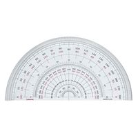 TTC 半円分度器 直径25cm S-25 1個（直送品）