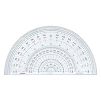 TTC コンサイス　半円分度器　Ｓ