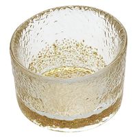 ヤマコー 硝子金彩珍味入