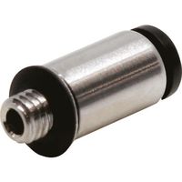 日本ピスコ ピスコ チューブフィッティングミニ 六角穴付ストレート POC180-M3M 1セット(10個) 809-5103（直送品）