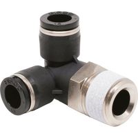 日本ピスコ ピスコ チューブフィッティング トリポッドエルボチューブ10ネジR1/2 PVX10-04 1セット(10個) 809-5277（直送品）