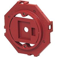 未来工業 未来 耐熱プラ塗代カバー(ノック付)大形四角用 OFー11MYHN 1セット(10個) 229-3302（直送品）