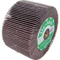 柳瀬 ヤナセ ペーパーフラップ(ストレート80) 80x50xM10 #400 ST80A12 1セット(5個) 812-6527（直送品）