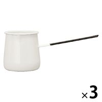 野田琺瑯 バターウォーマー 65329 1セット(3個)