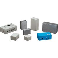 タカチ電機工業 タカチ 防水・防塵アルミダイキャストボックス BDN9-9-6N 1台 204-4704（直送品）