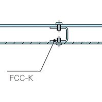 タカチ電機工業 タカチ シャーシ補強金具 FCC-K-1 1袋(2個) 338-2412（直送品）
