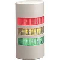 パトライト ウォールマウント薄型LED壁面 WEP-302FB-RYG 1台 856-8084（直送品）