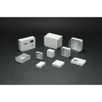 タカチ電機工業 タカチ 防水・防塵ポリカボックス 透明/ホワイトグレー 100×100×35 SPCP101004T 1台 850-3334（直送品）
