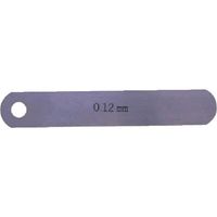 永井ゲージ製作所 DIA 一般品すきまゲージリーフ 0.12X75 75L0.12 1個 838-0700（直送品）