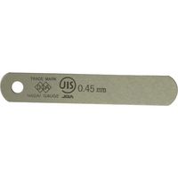 永井ゲージ製作所 DIA JIS規格すきまゲージリーフ 0.45X75A型 75A0.45 1個 838-0645（直送品）