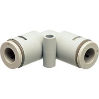 日本ピスコ PISCO ケミカル継手 チューブフィッティングケミカル ユニオンエルボ APV8 1個 818-1042（直送品）