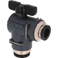 日本ピスコ ピスコ ボールバルブ 60シリーズ 違径ユニオンエルボ BVLG60-1012 1個 818-1115（直送品）