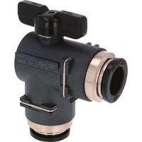 日本ピスコ ピスコ ボールバルブ 60シリーズ ユニオンエルボ BVLU60-1212 1個 818-1127（直送品）