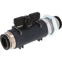 日本ピスコ ピスコ ボールバルブ 60シリーズ 隔壁ユニオン BVM60-1212 1個 818-1132（直送品）