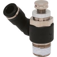 日本ピスコ ピスコ スロットルバルブ フリー チューブ8MMネジR3/8 JNS8-03 1個 809-5503（直送品）