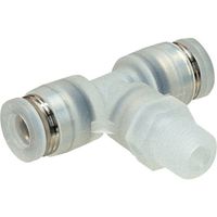 日本ピスコ ピスコ チューブフィッティングPP ティーチューブ8ネジR1/8 PPB8-01 1個 818-1770（直送品）