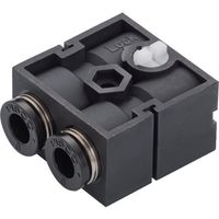 日本ピスコ PISCO コネクタ(メス) PQ6-B 1個 818-1863（直送品）