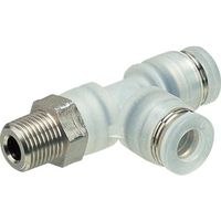 日本ピスコ ピスコ チューブフィッティングPP ブランチティーチューブ6ネジM5X08SUS PPD6-M5SUS 1個 818-1797（直送品）