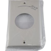 アメリカン電機 エンプラプレート 引掛大穴1ケ用 P:101 1161N 1枚 850-1062（直送品）