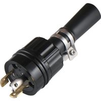 アメリカン電機 引掛形 防水形プラグ 3P20A250V 3222RW 1個 850-1096（直送品）