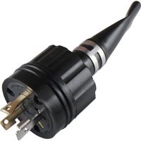 アメリカン電機 引掛形 防水形プラグ 接地2P30A250V 3322RW-L6 1個 850-1110（直送品）