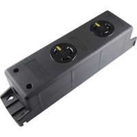 アメリカン電機 引掛形 ダブルタップ 接地2P30A250V 3323NT-L6 1個 850-1111（直送品）