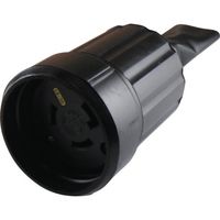 アメリカン電機 引掛形 防水形コネクタボディ 接地2P30A250V 3324RW-L6 1個 850-1113（直送品）