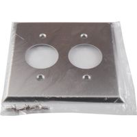 アメリカン電機 ステンレスプレート 小穴2ケ用 7072S 1枚 850-1148（直送品）