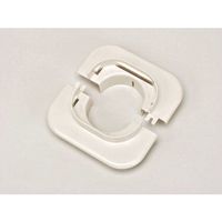 ジェフコム デンサン ウォールキャップ AL-SWC-80 1個 112-7262（直送品）