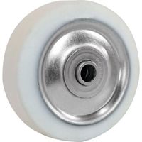 シシクSISIKUアドクライス シシク 抗菌ホワイトウレタン車輪のみ 100径 WUW-100 1個 112-9425（直送品）