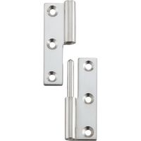 スガツネ工業 (170090742)KNー50CLステンレス鋼製抜き差し蝶番 KN-50CL 1個 131-8057（直送品）